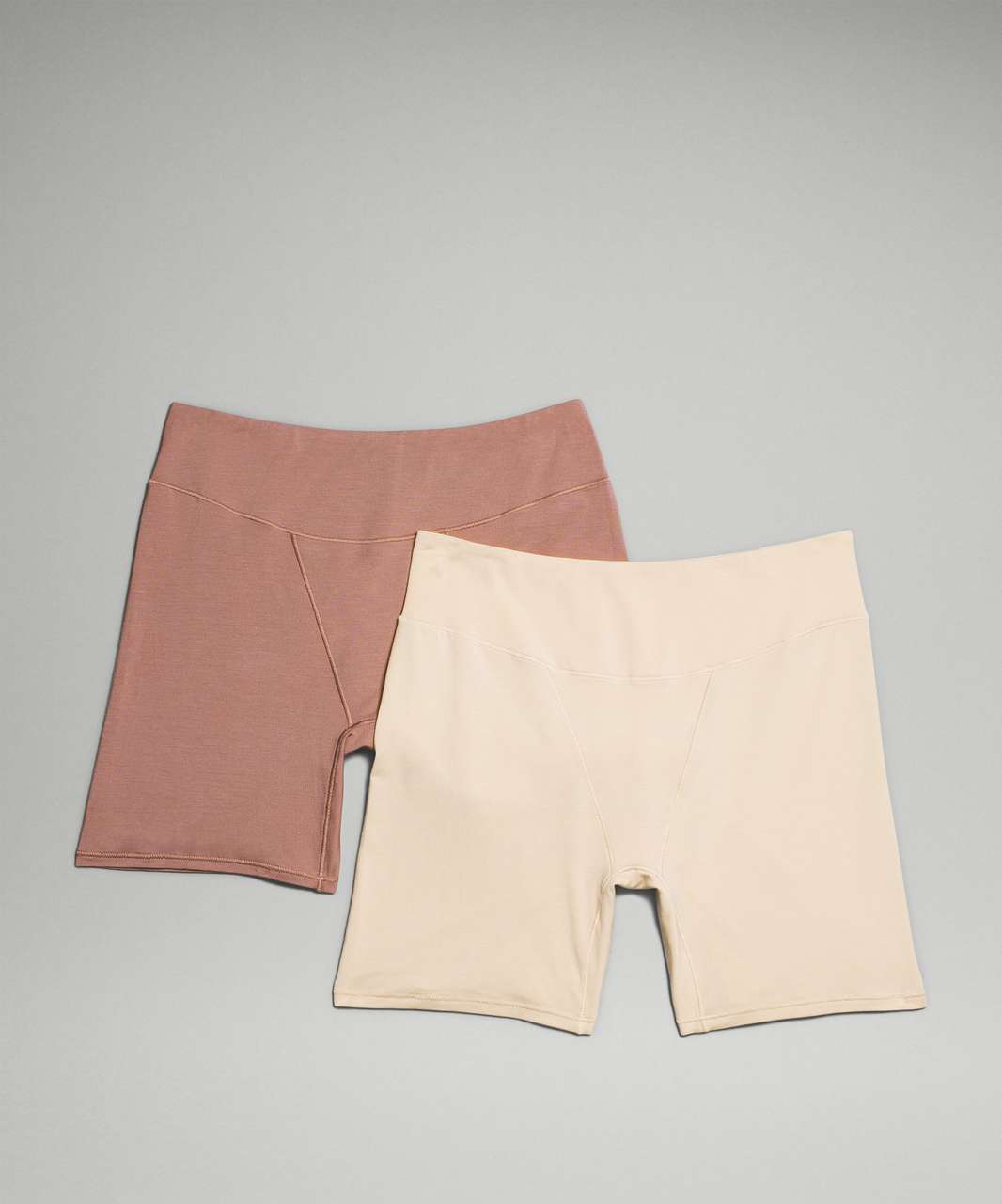 Lululemon UnderEase Super-High-Rise Shortie Underwear *2 Pack - Twilight  Rose / Pale Linen - lulu fanatics