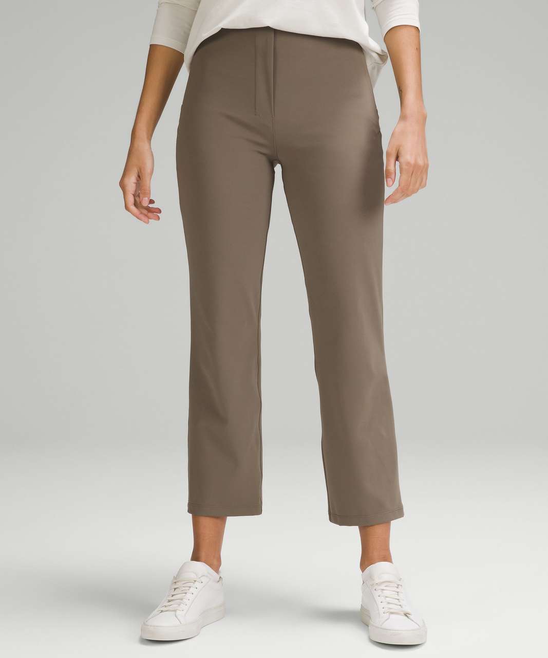 Lululemon Smooth Fit Pull-On High-Rise Cropped Pants - Nomad