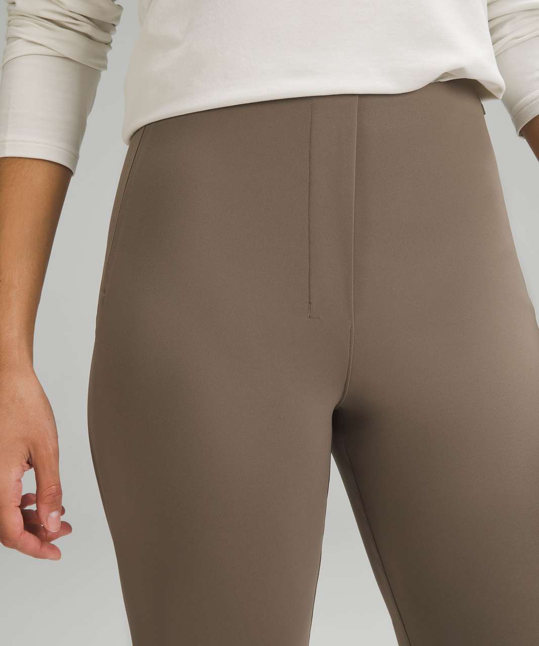 Lululemon Smooth Fit Pull-On High-Rise Cropped Pants - Nomad