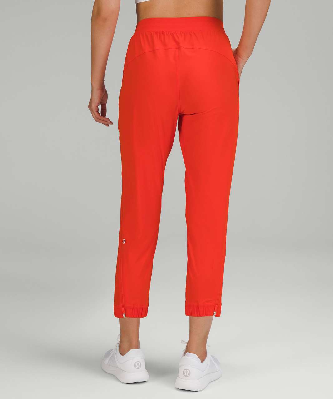 Lululemon Adapted State High-Rise Cropped Jogger - Solar Orange - lulu  fanatics