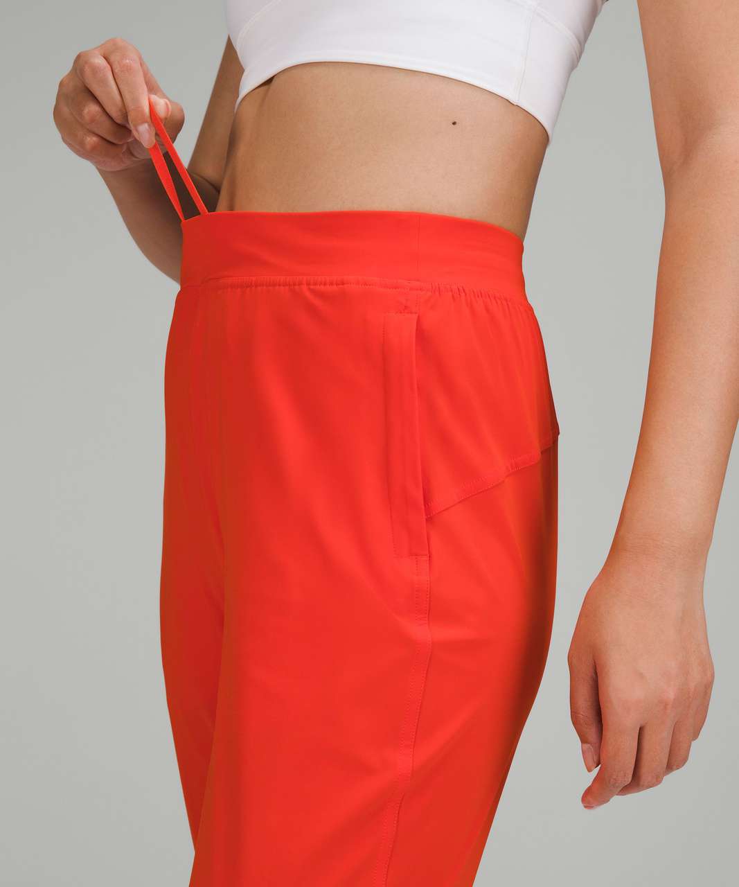 Lululemon Adapted State High-Rise Cropped Jogger - Solar Orange