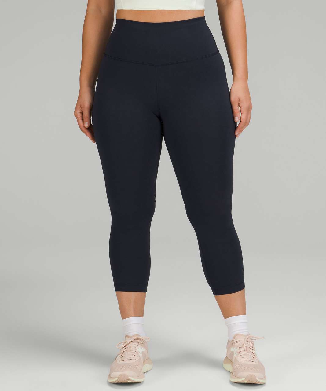 Navy Contour Crop Legging