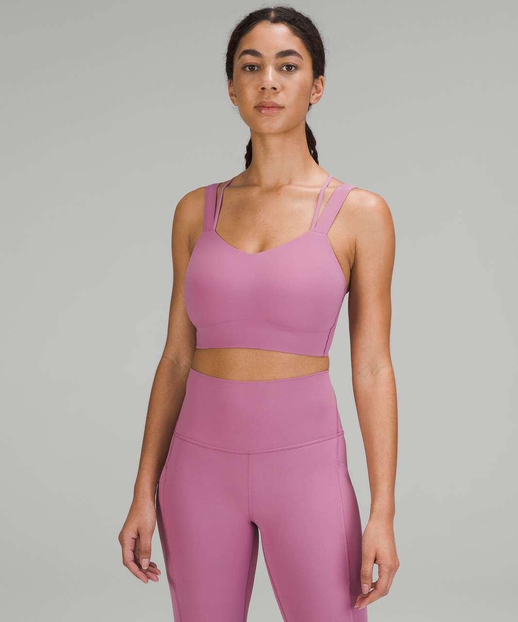 NEW Lululemon Like a Cloud Bra Light Support B/C Cup Sonic Pink Size 4 & 6