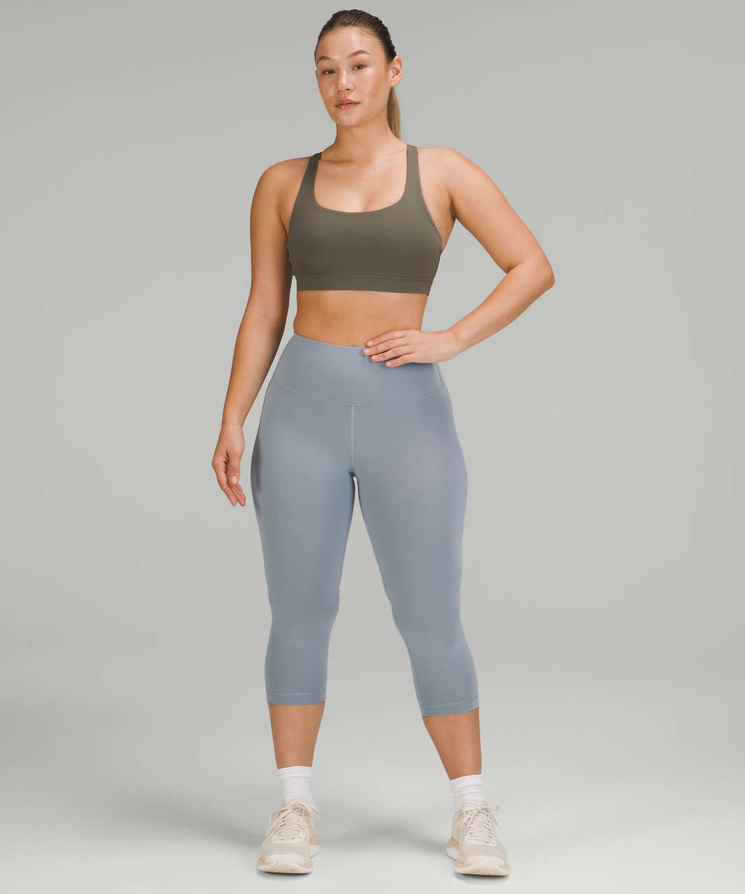 Lululemon Wunder Train Contour Fit High-Rise Crop 23 - Graphite