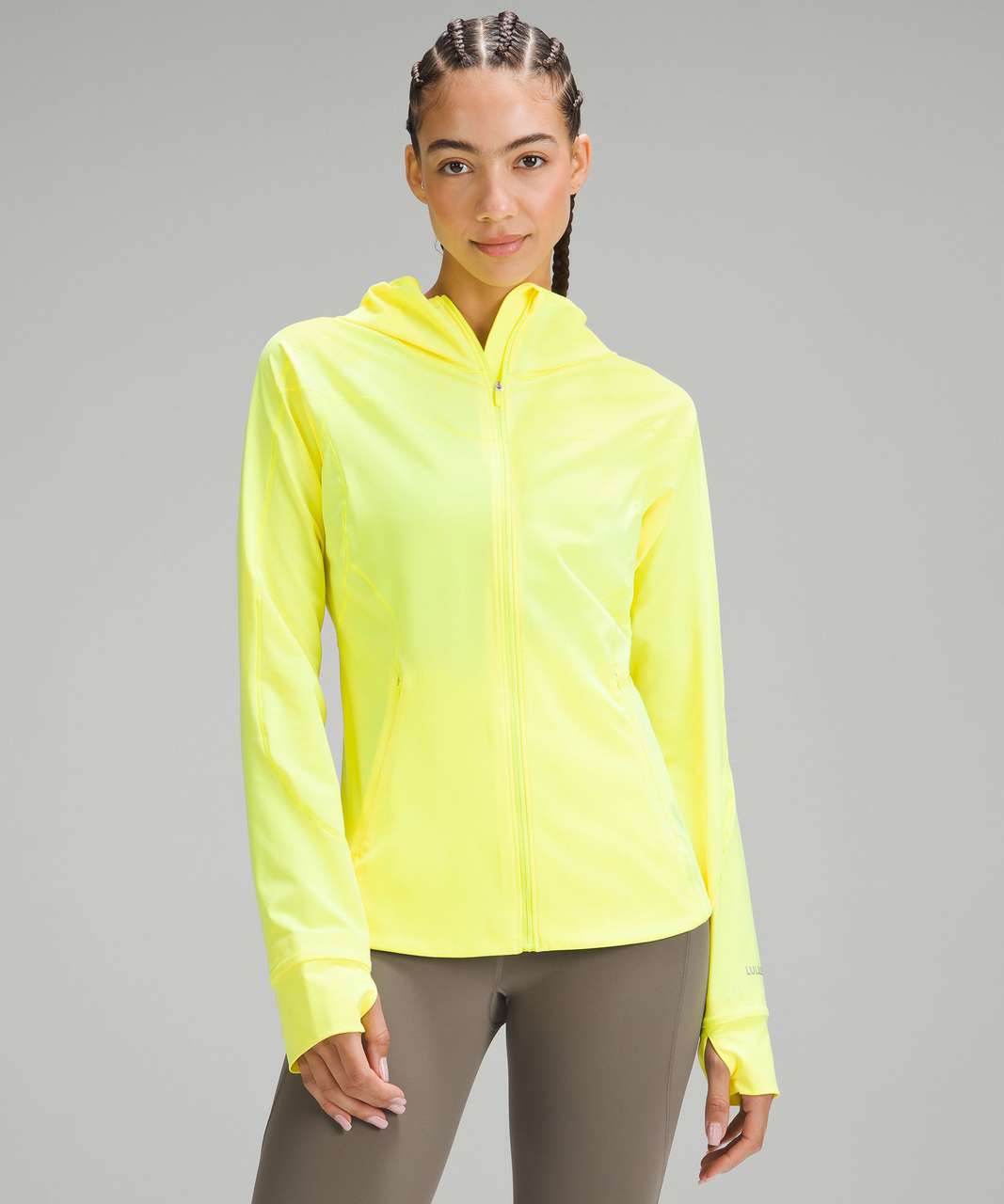 Lululemon Mist Over Windbreaker - Electric Lemon