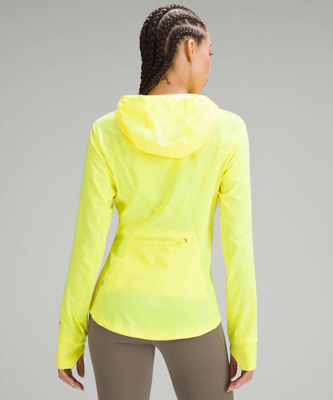 Lululemon Mist Over Windbreaker - Electric Lemon