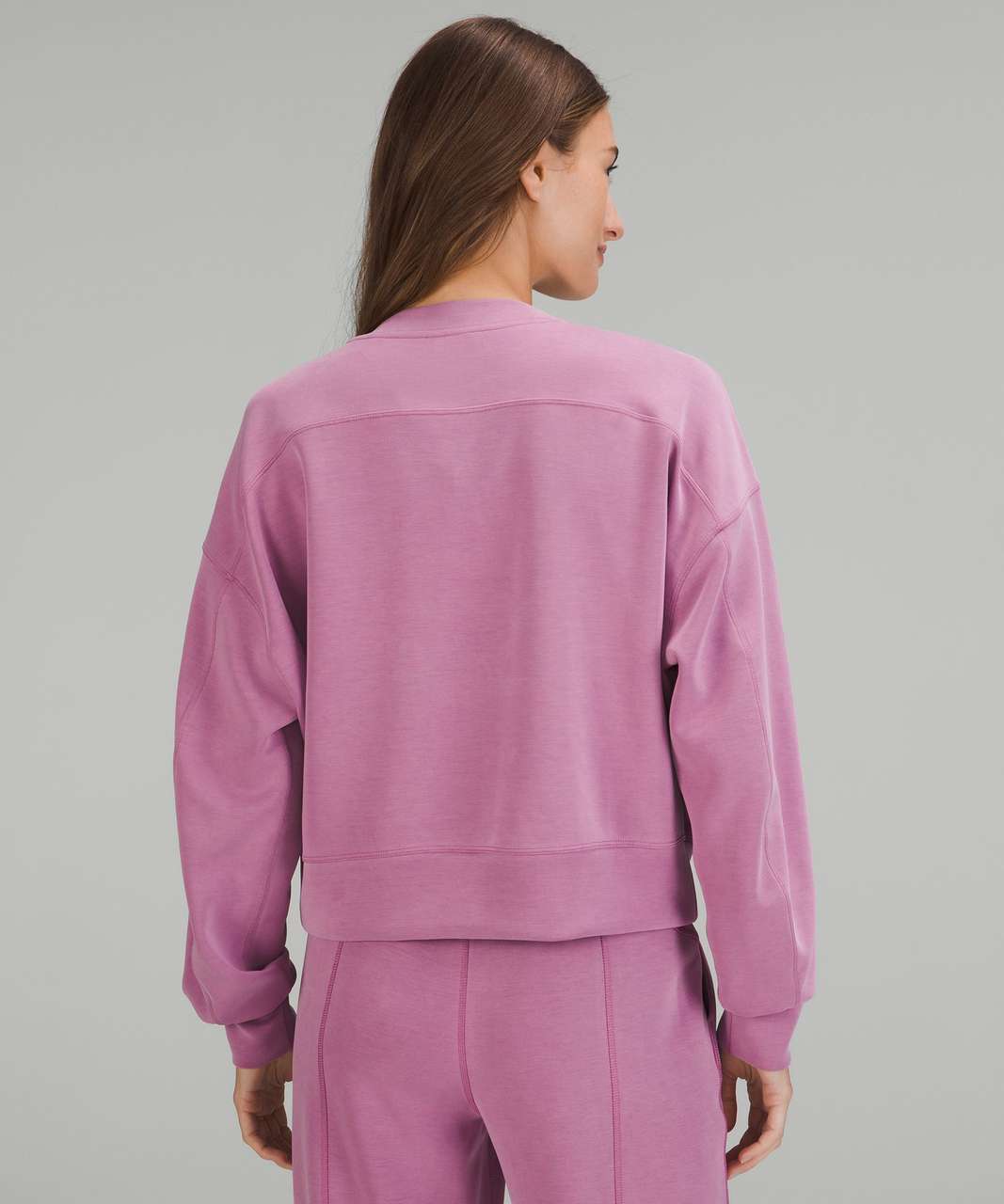 Lululemon Perfectly Oversized Crew Graphic Purple Size 2 - $50 (57% Off  Retail) - From Rathikalkeo