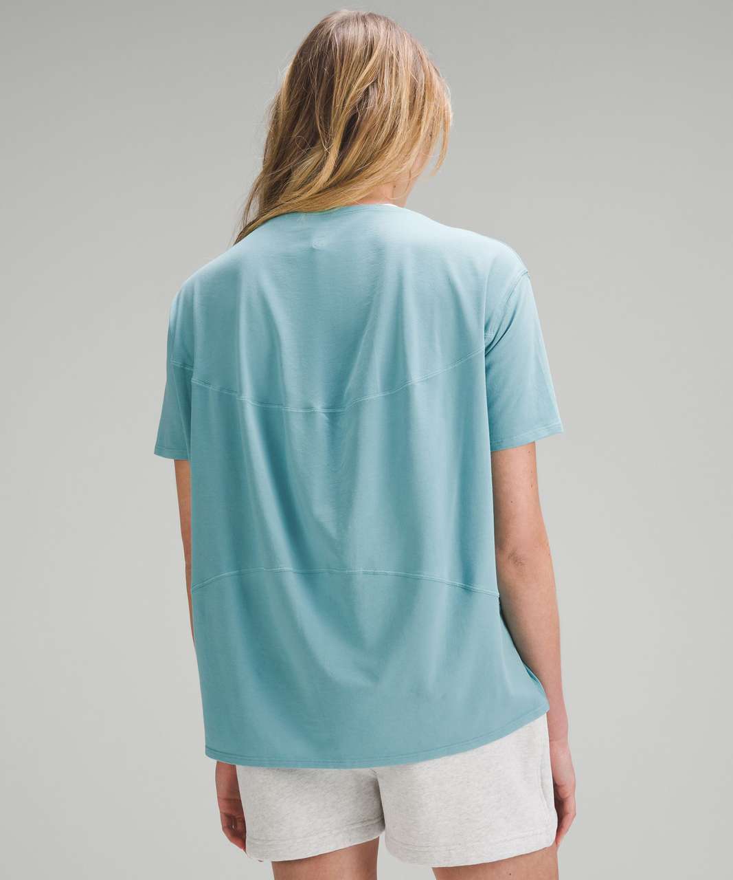 Lululemon Back in Action Short Sleeve Shirt - Tidal Teal