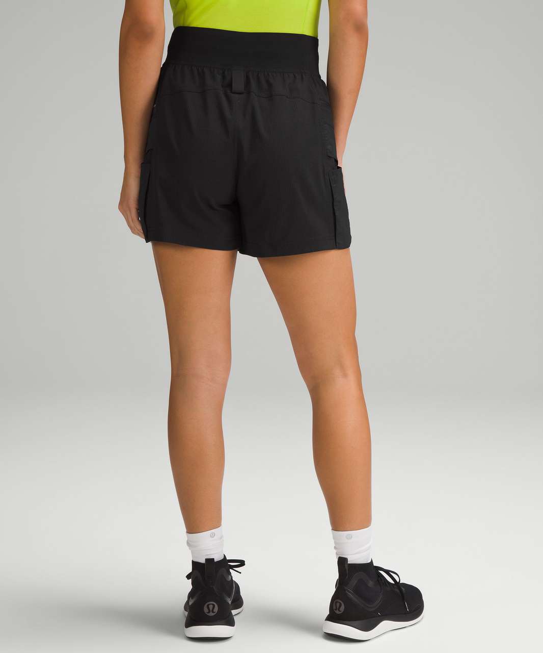 Lululemon Convertible High-Rise Hiking Jogger *WovenAir - Black - lulu  fanatics