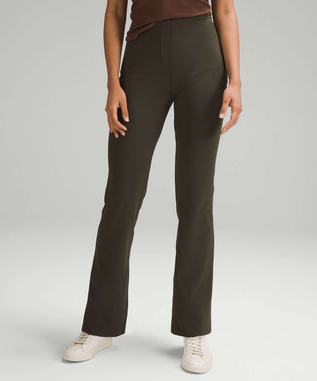 Lululemon Smooth Fit Pull-On High-Rise Pant - Dark Olive