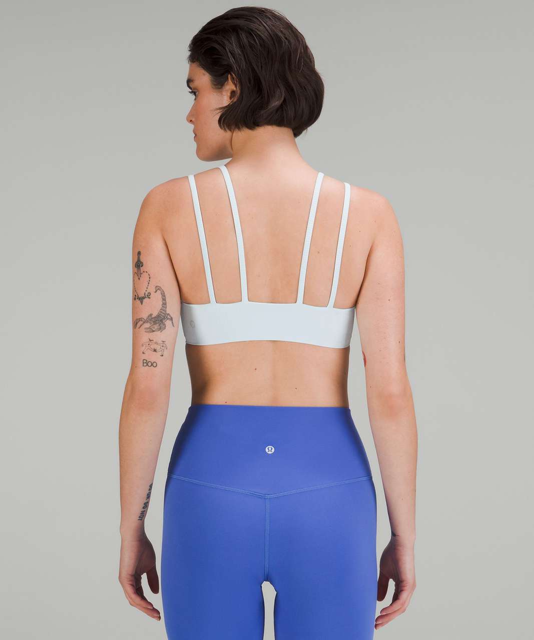 Lululemon Like a Cloud Longline Bra *Light Support, B/C Cup - Blissful Blue  - lulu fanatics