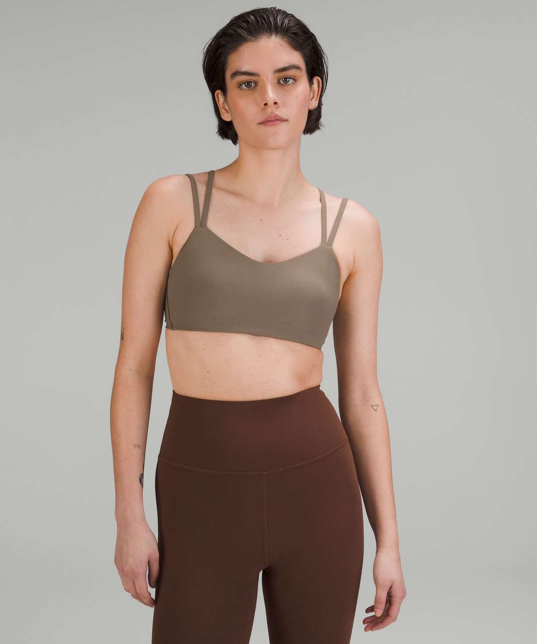 Lululemon Like a Cloud Ribbed Bra *Light Support, B/C Cup - Nomad