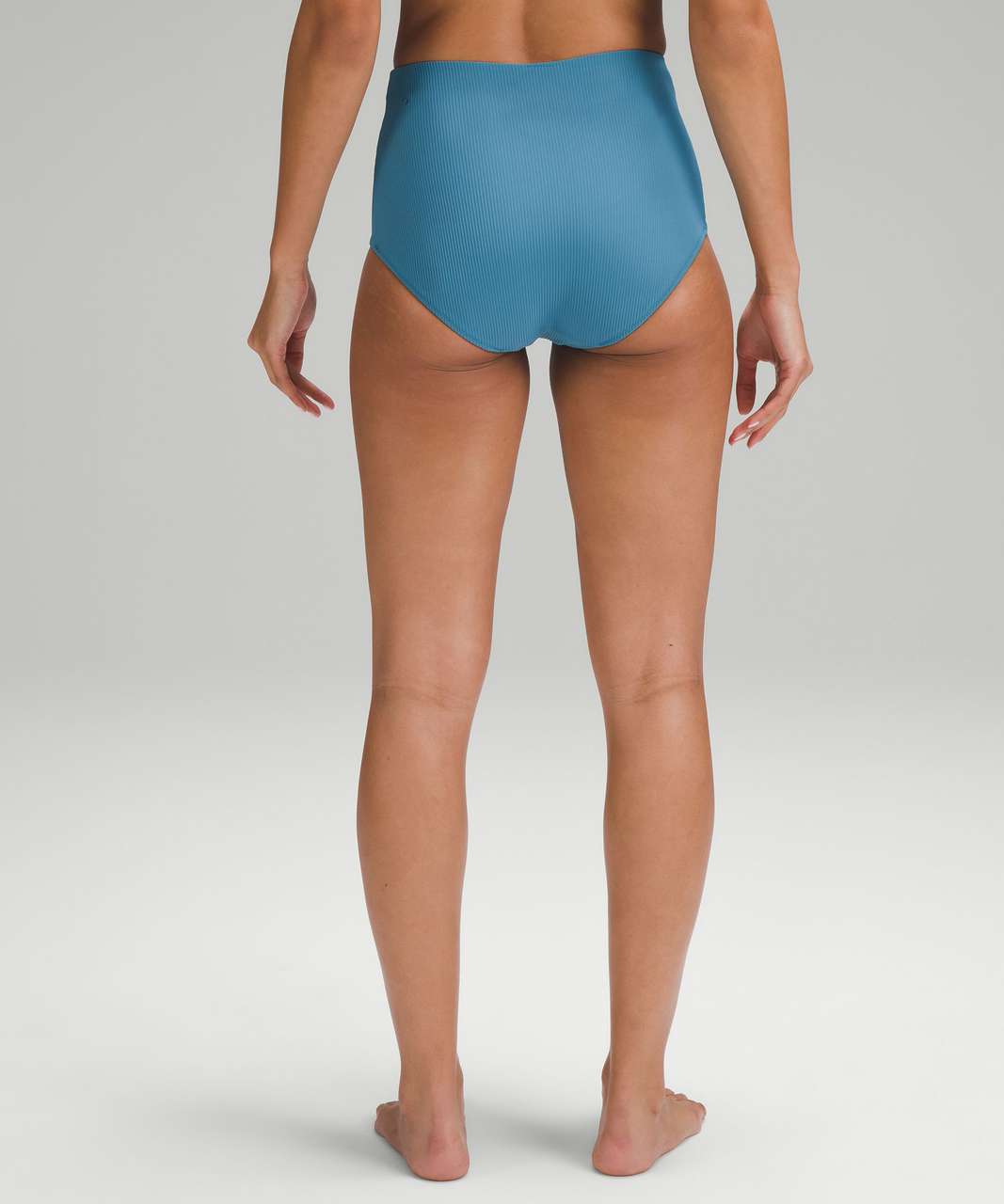 Lululemon athletica Ribbed High-Rise Skimpy-Fit Swim Bottom, Women's  Swimsuits