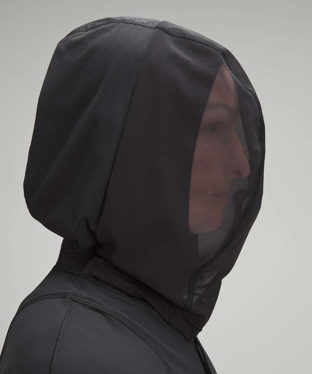 Lululemon Nulux Mosquito Net Hiking Hoodie - Black