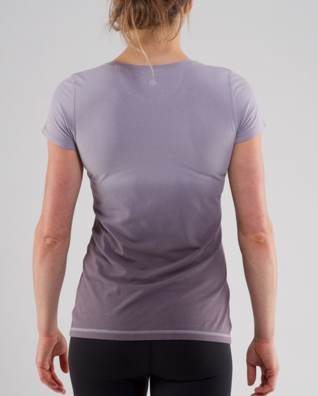 Lululemon Lively Crewneck Tee *Vitasea - Lavender Grey Dip Dye /  Magnum