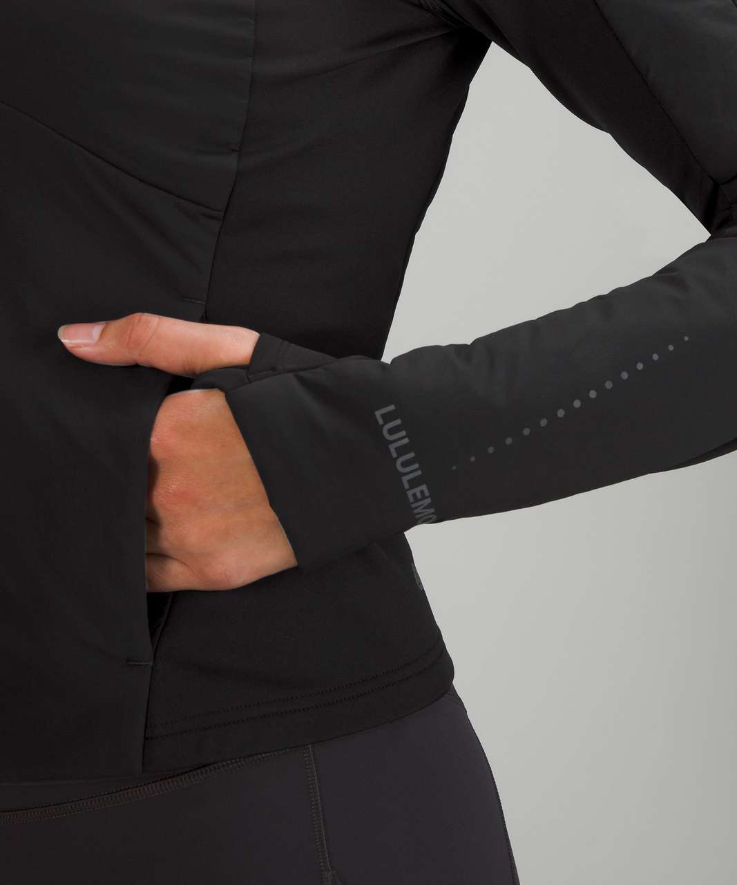 Lululemon Push Your Pace Jacket - Black - lulu fanatics