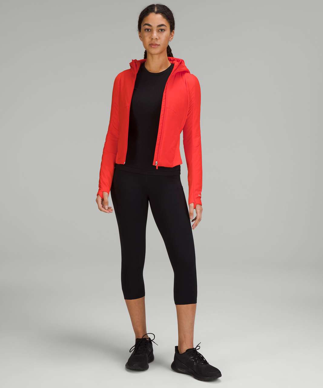  lululemon Athletica Women's Full-Zip Push Your Pace Hoodie  Jacket Slim Fit Size 8 Orange Hoody : Clothing, Shoes & Jewelry