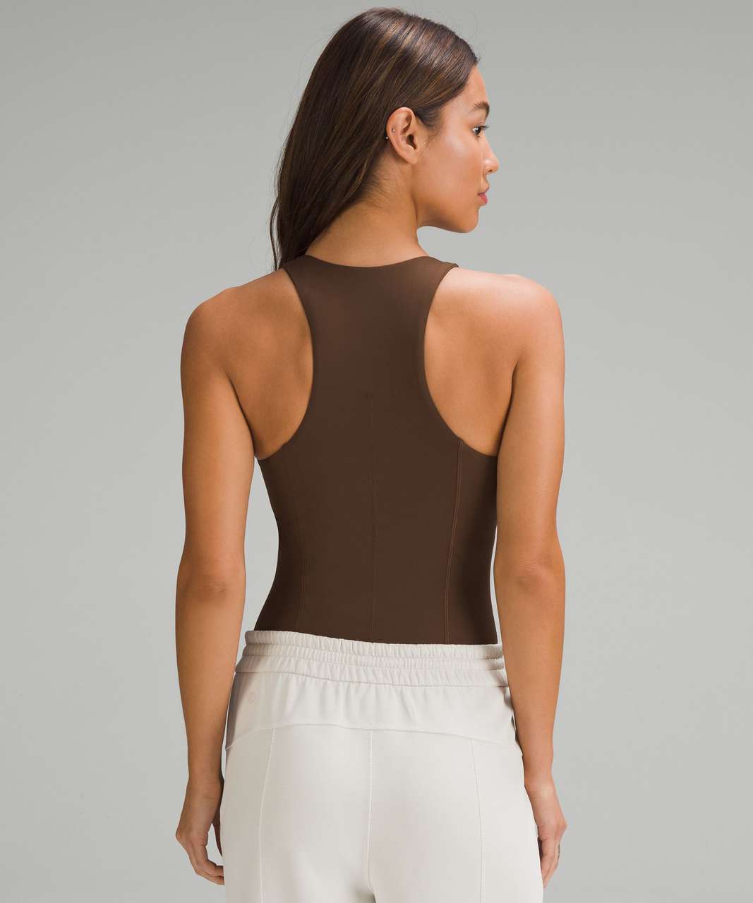 Lululemon High-Neck Tight-Fit Shelf Bodysuit - Contour - lulu fanatics