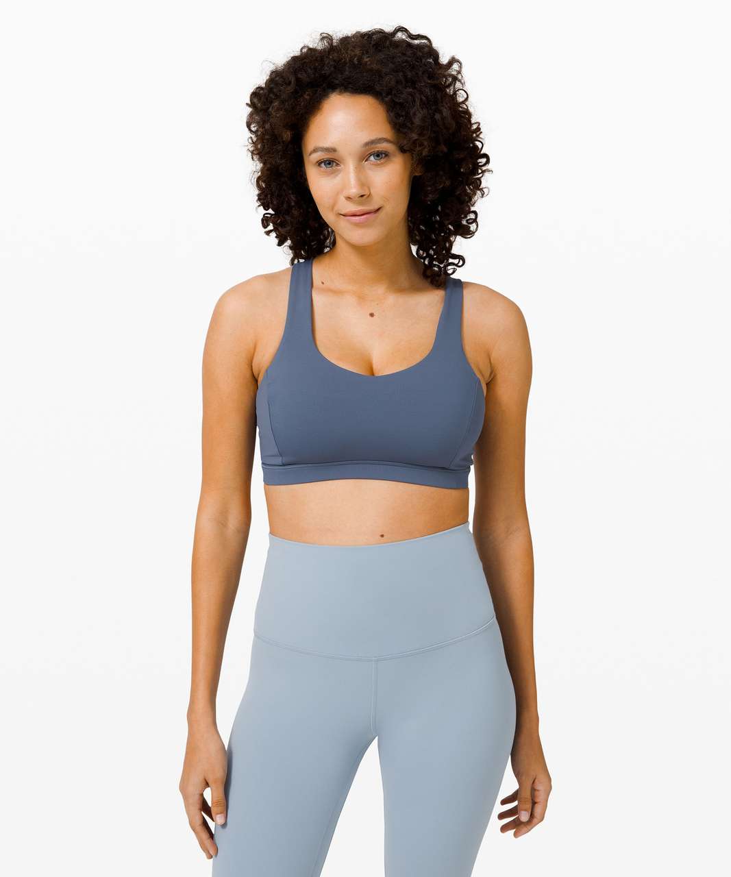 Lululemon Free to Be Serene Bra *Light Support, C/D Cup - Ink Blue / Mink Berry