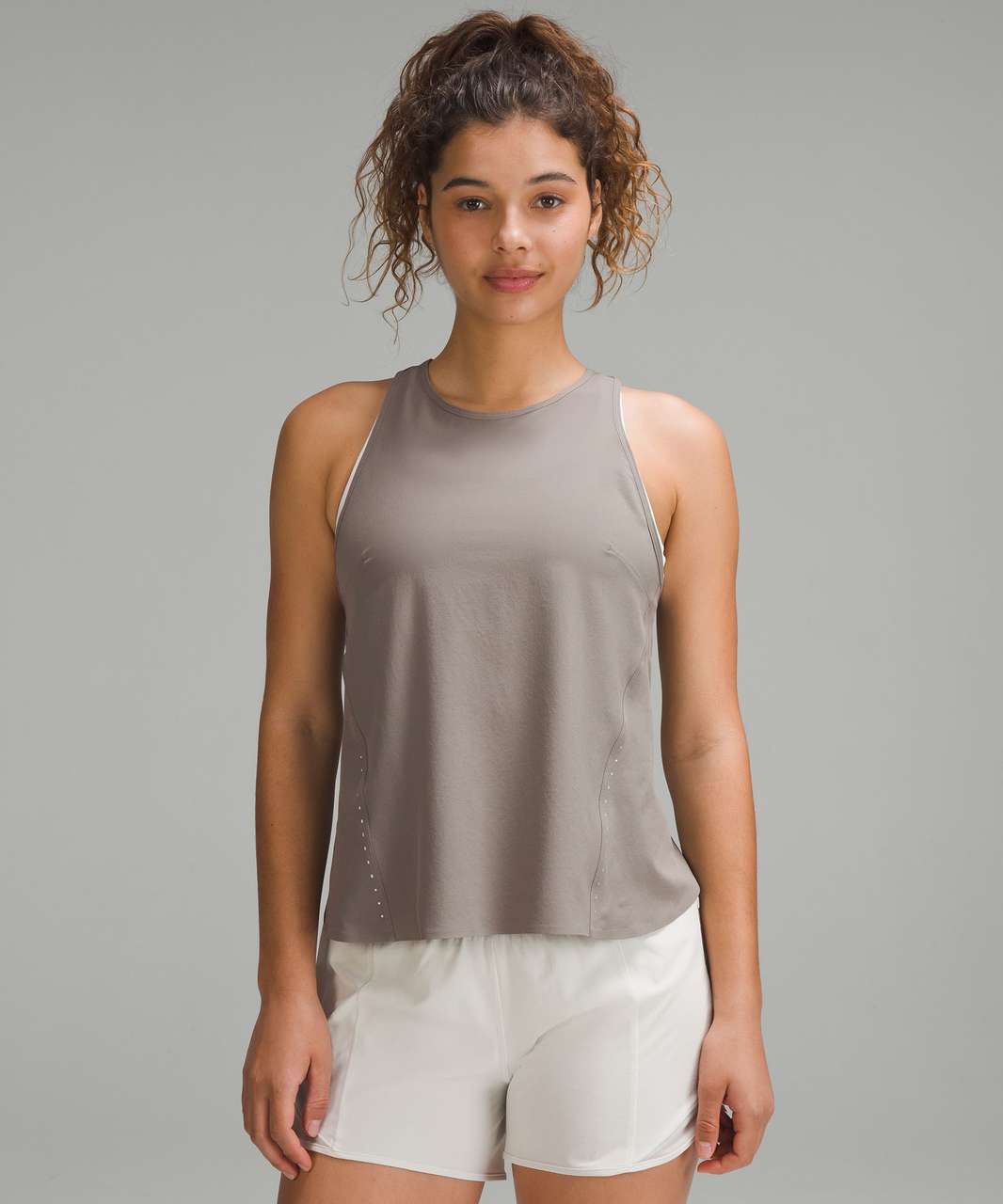 Lululemon Lightweight Stretch Running Tank Top - Carbon Dust