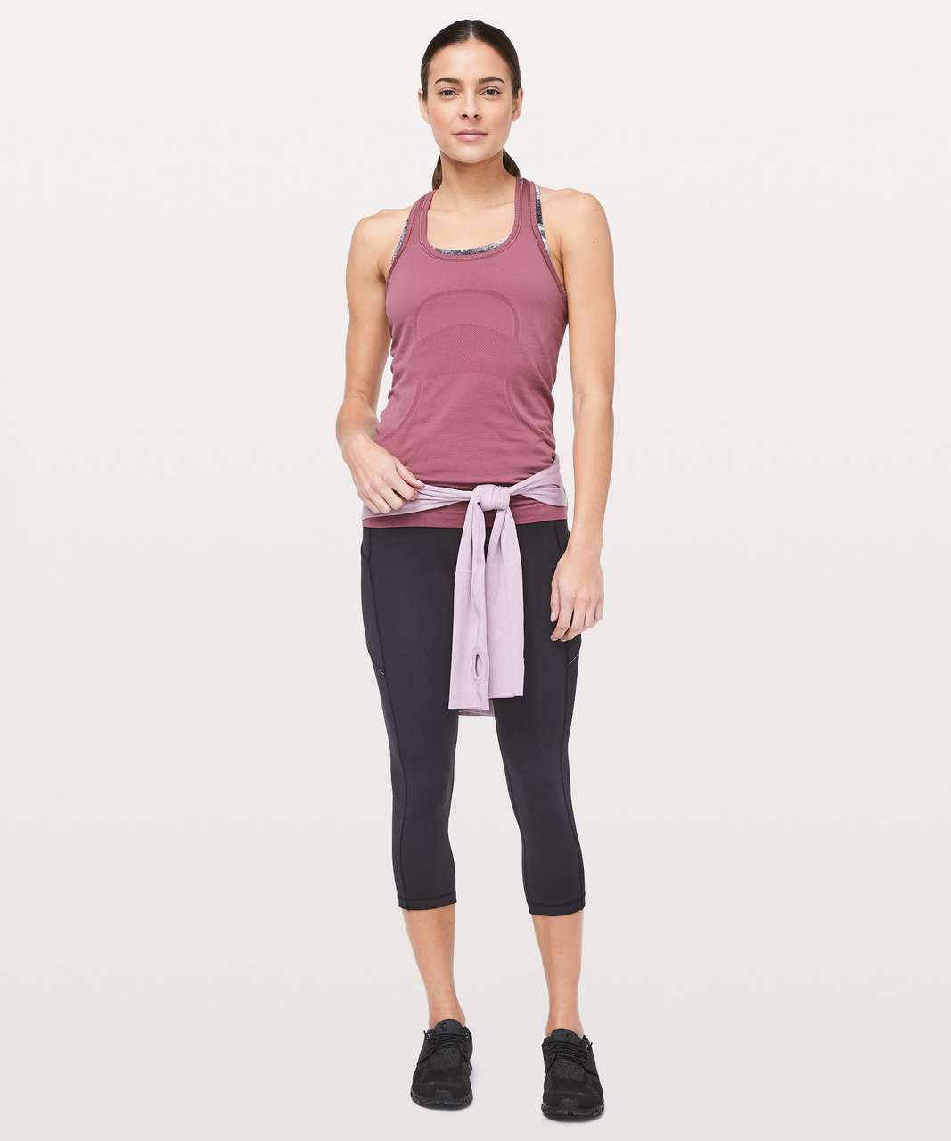 Lululemon Swiftly Tech Racerback Tank Top 2.0 - Misty Merlot / Misty Merlot