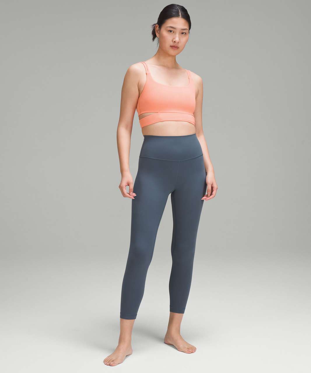 Lululemon Ribbed Nulu Strappy Yoga Bra *Light Support, A/B Cup