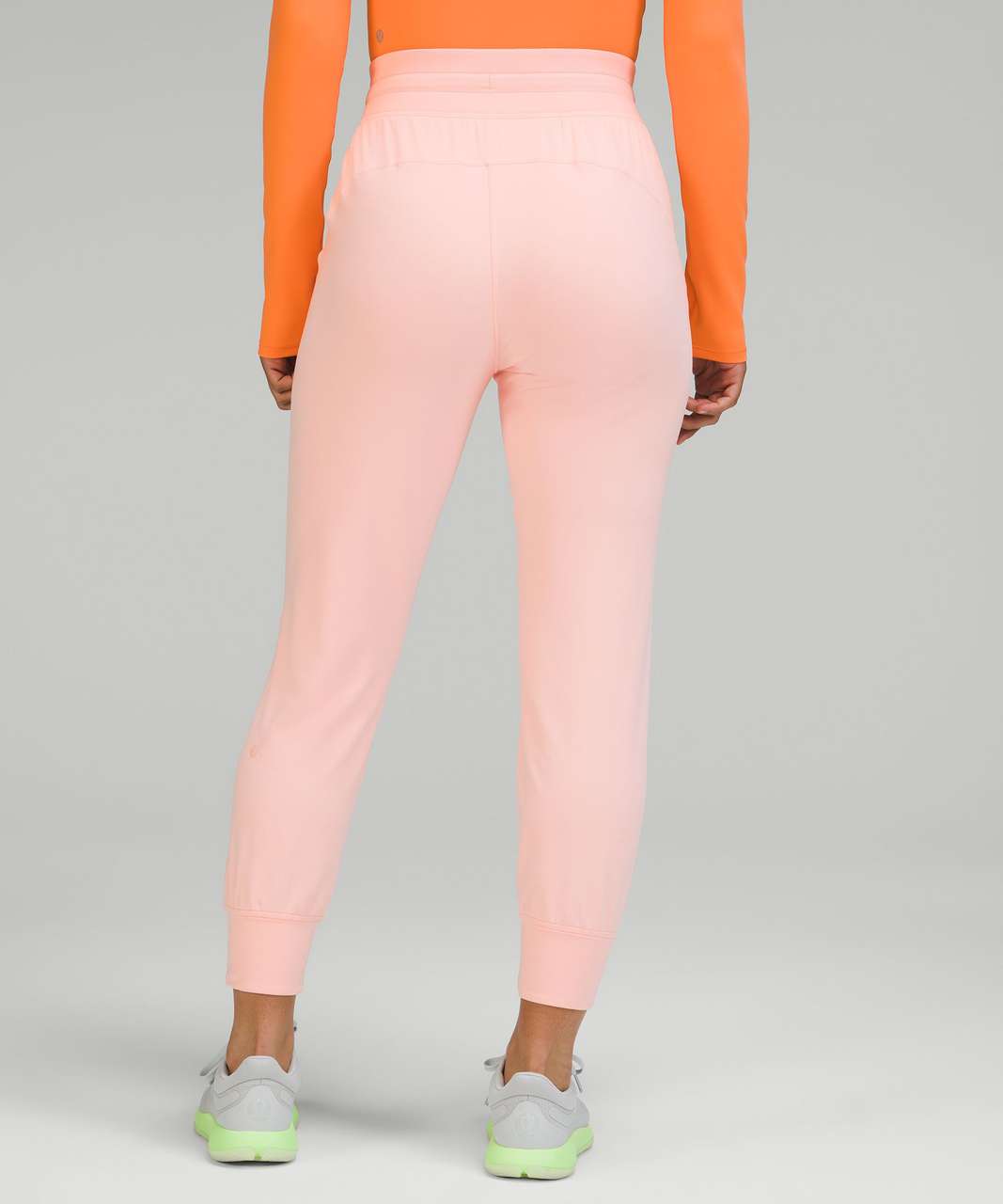 Lululemon Ready to Rulu Classic-Fit High-Rise Jogger *7/8 Length - Dew Pink  - lulu fanatics