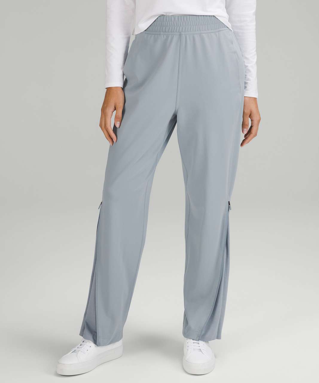 Lululemon Everlux High-Rise Zip-Leg Track Pant *Full Length - Chambray