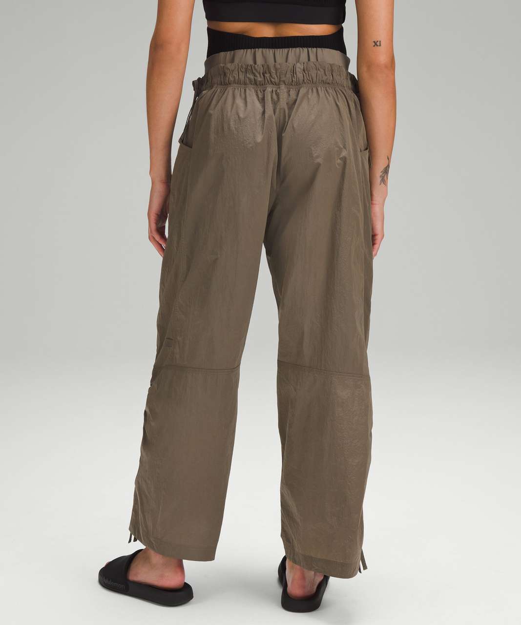 Lululemon Light Utilitech Cargo Pocket High-Rise Pant - Carob Brown - lulu  fanatics