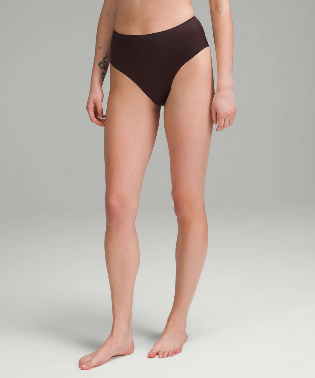 Lululemon InvisiWear Mid-Rise Cheeky Bikini Underwear - Vapor - lulu  fanatics