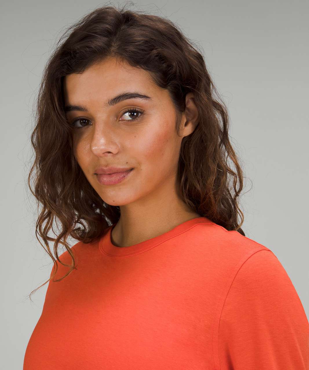 Lululemon Classic-Fit Cotton-Blend Long-Sleeve Shirt - Solar Orange