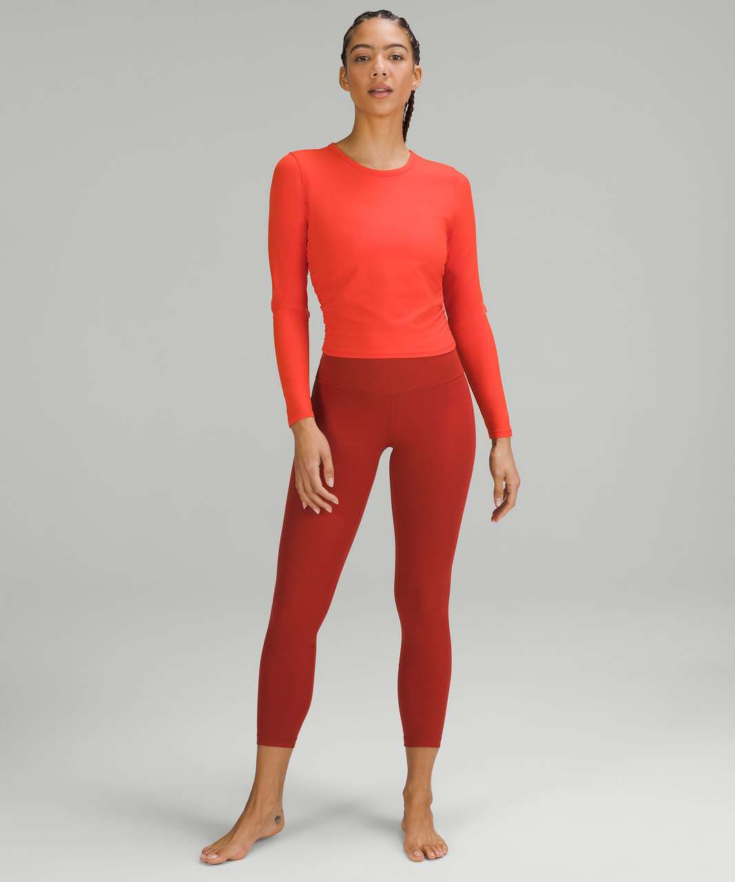 lululemon Orange Top 6 - Reluv Clothing Australia