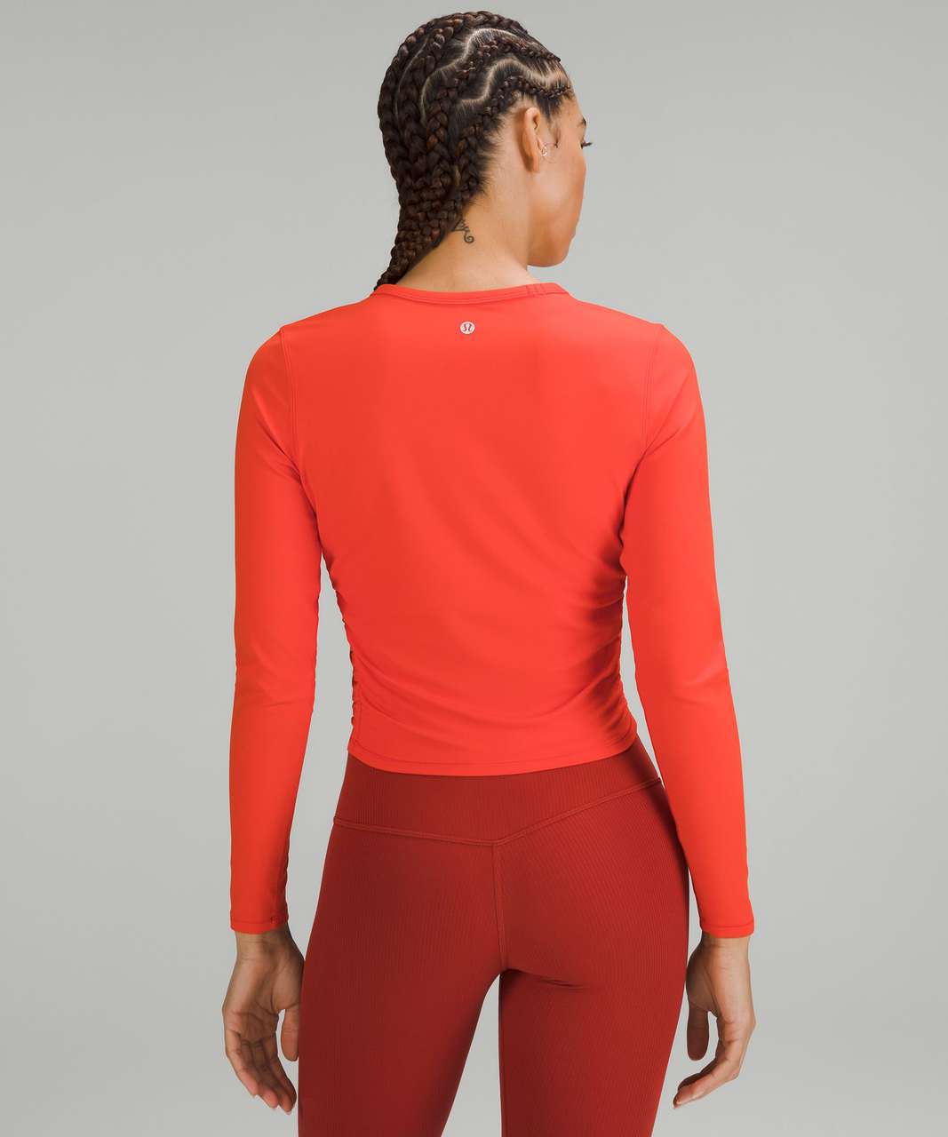 Lululemon All It Takes Long-Sleeve Shirt *Nulu - Solar Orange