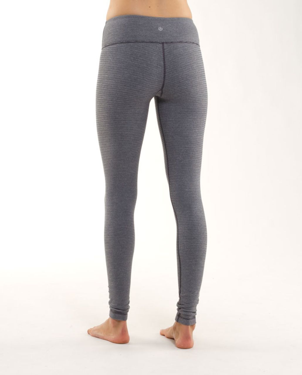 Lululemon Wunder Under Pant *Reversible - Deep Coal Mini Check