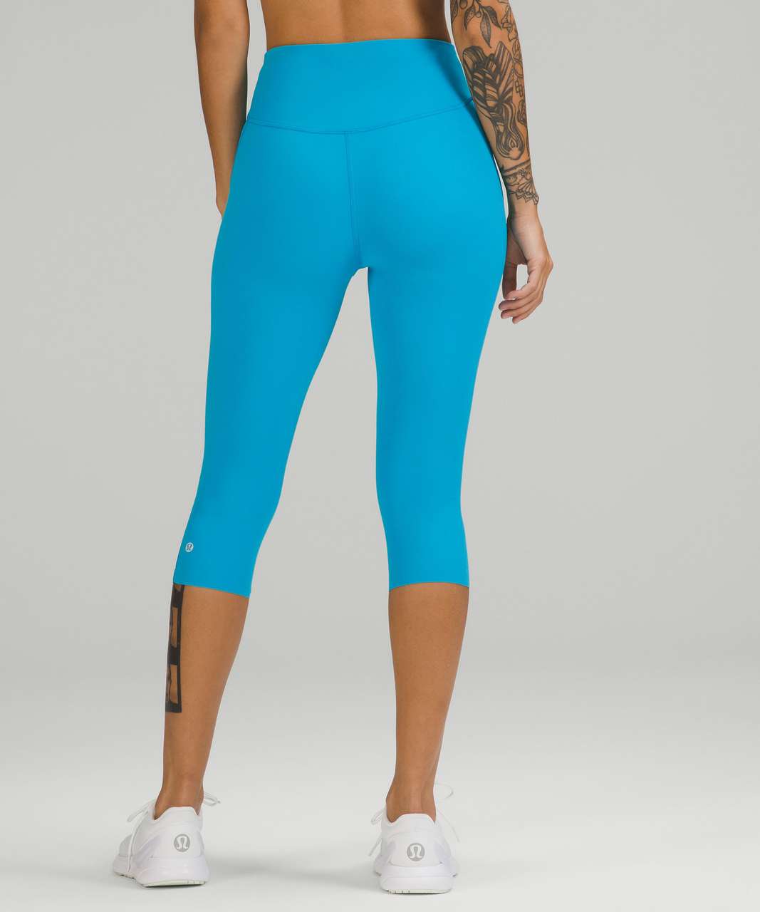 Lululemon Base Pace High-Rise Crop 17" - Turquoise Tide