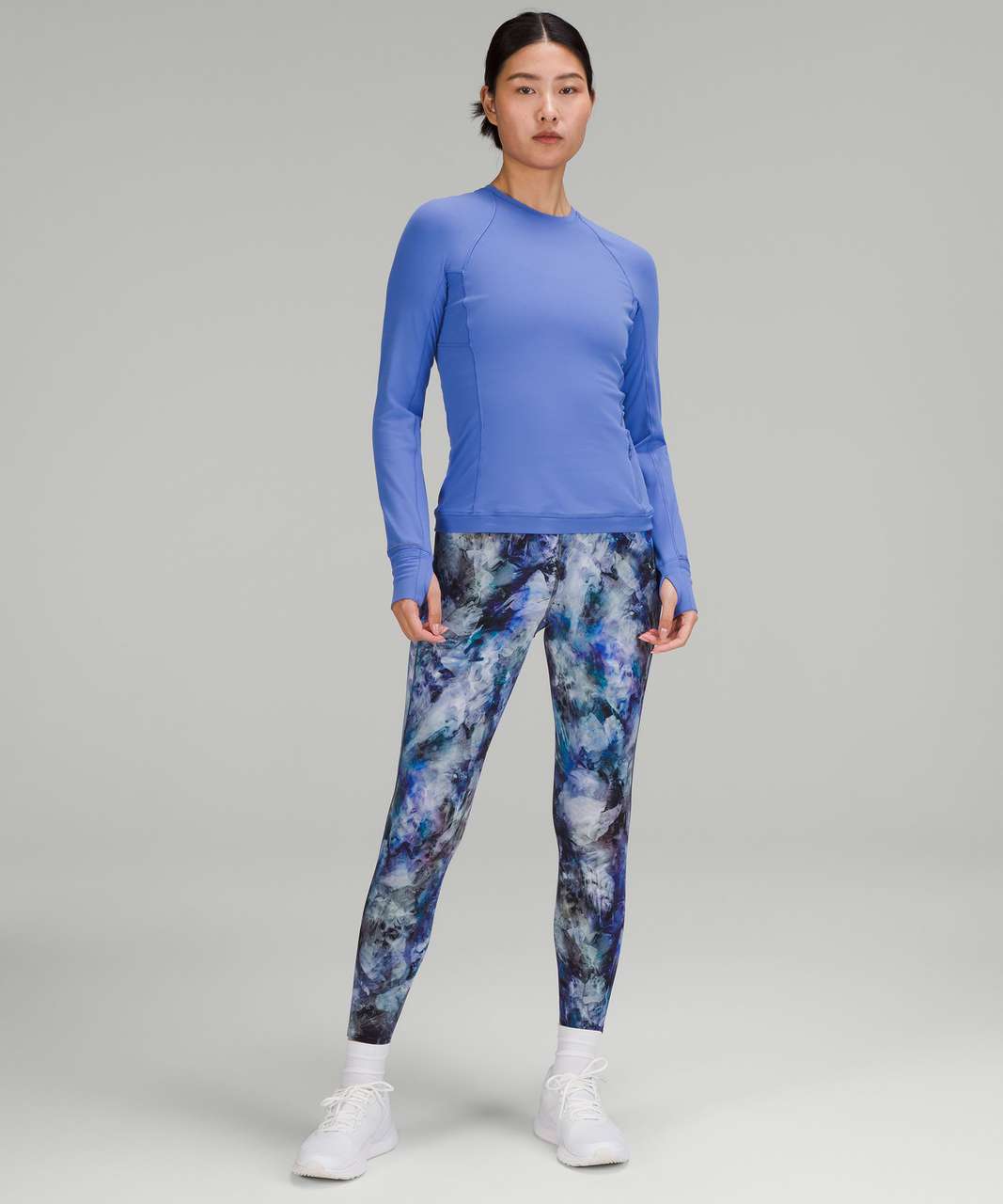 Lululemon It's Rulu Run Long Sleeve Shirt In Symphony Blue