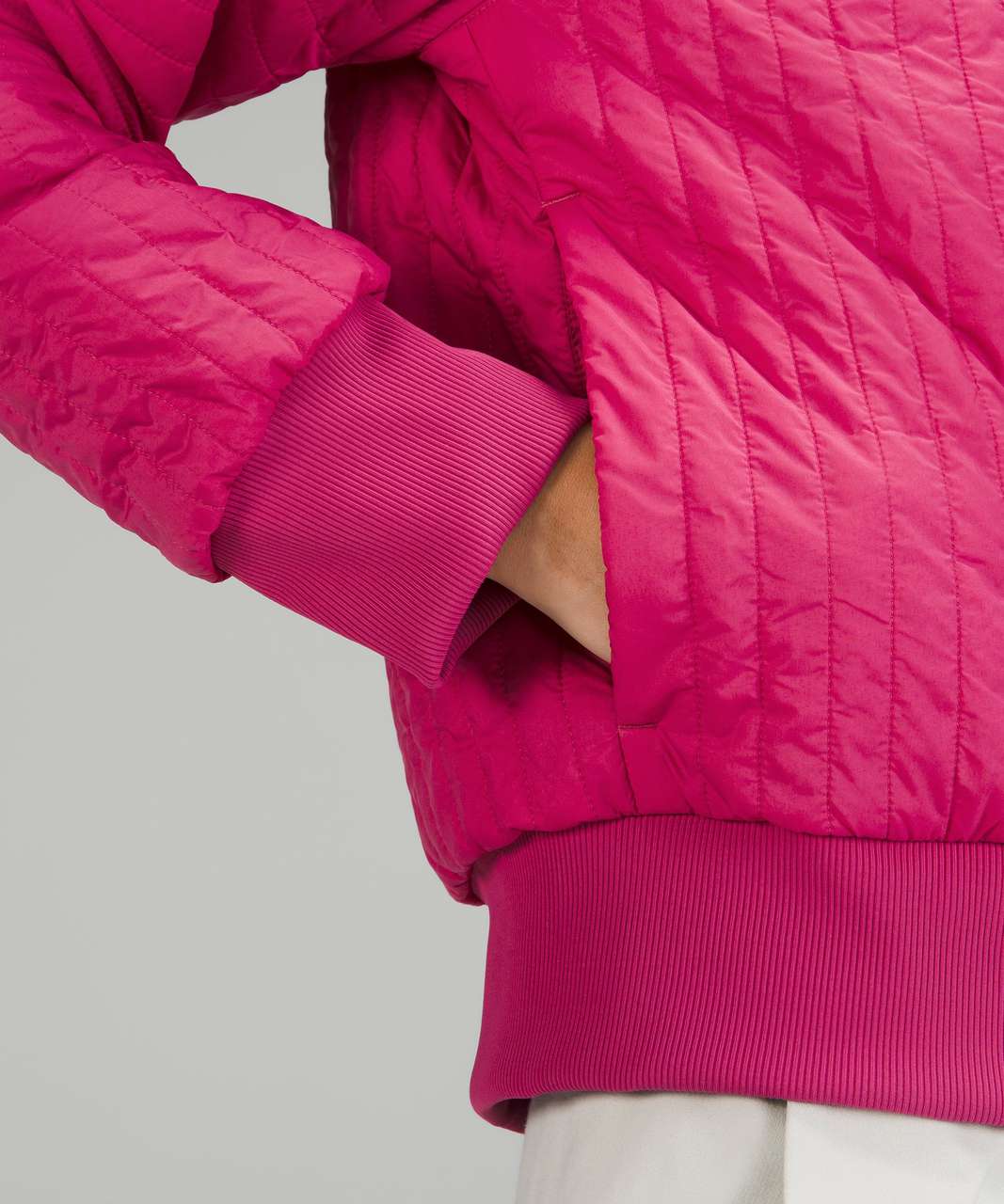 Lululemon Non-Stop Bomber Jacket - Pink Lychee - lulu fanatics