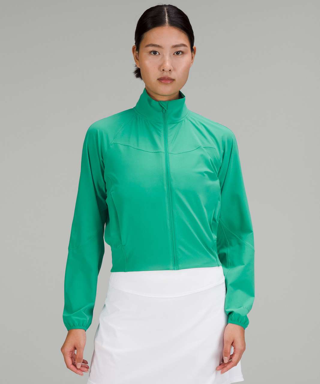 Lululemon Water-Repellent Stretch Tennis Jacket - Maldives Green