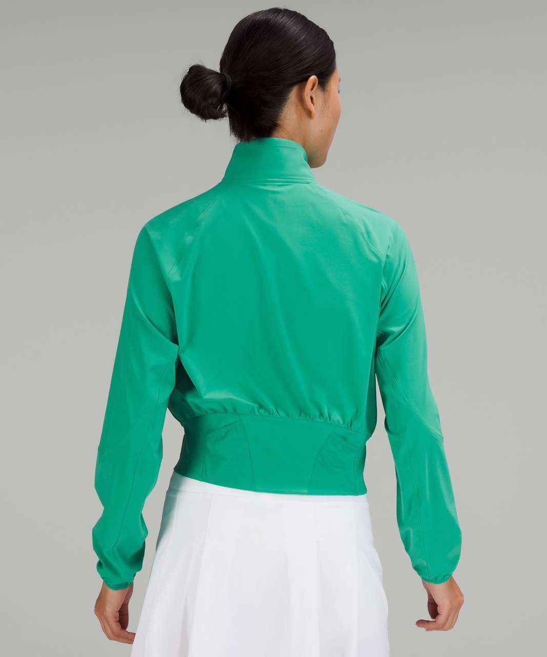 Lululemon Water-Repellent Stretch Tennis Jacket - Maldives Green