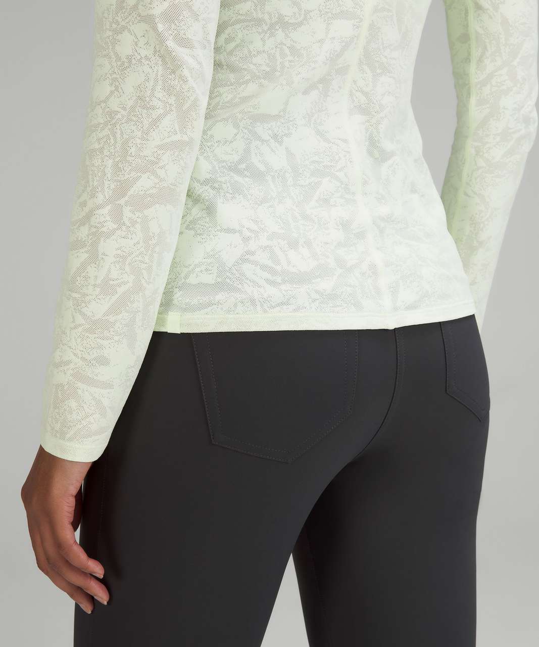 Lululemon Slim-Fit Jacquard Turtleneck - Crumple Mini Jacquard Elixir