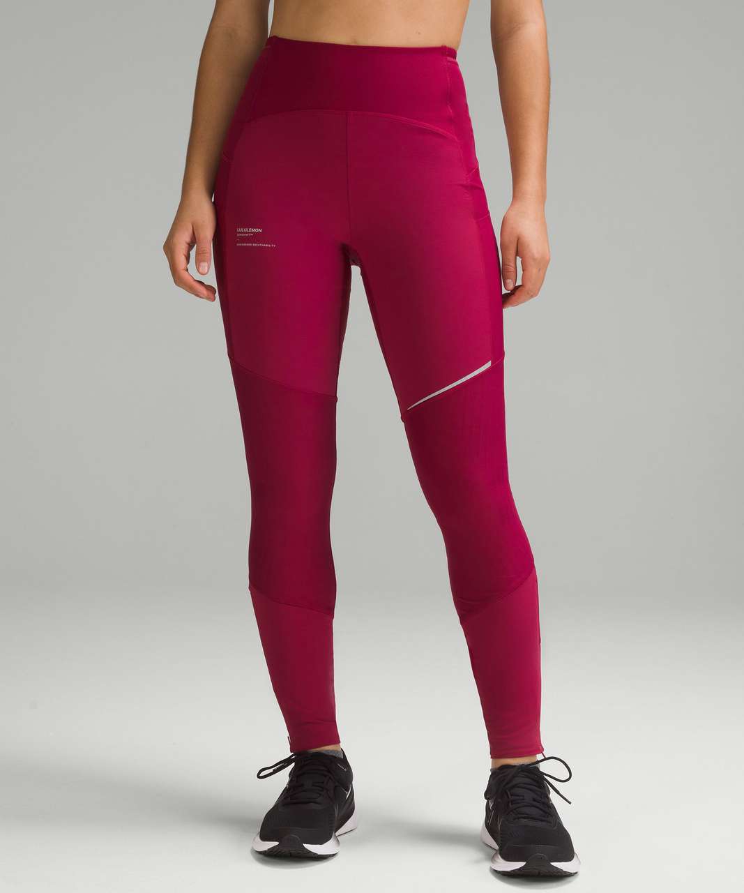 Lululemon SenseKnit Composite High-Rise Running Tight 28 Lululemon SenseKnit Composite High-Rise Running Tight 28