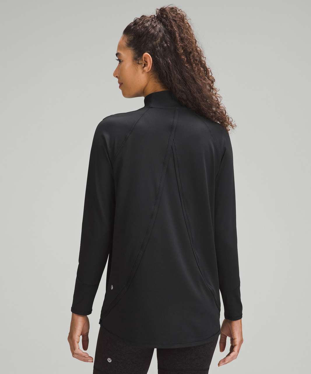 Lululemon High-Coverage Training Long-Sleeve Shirt - Black