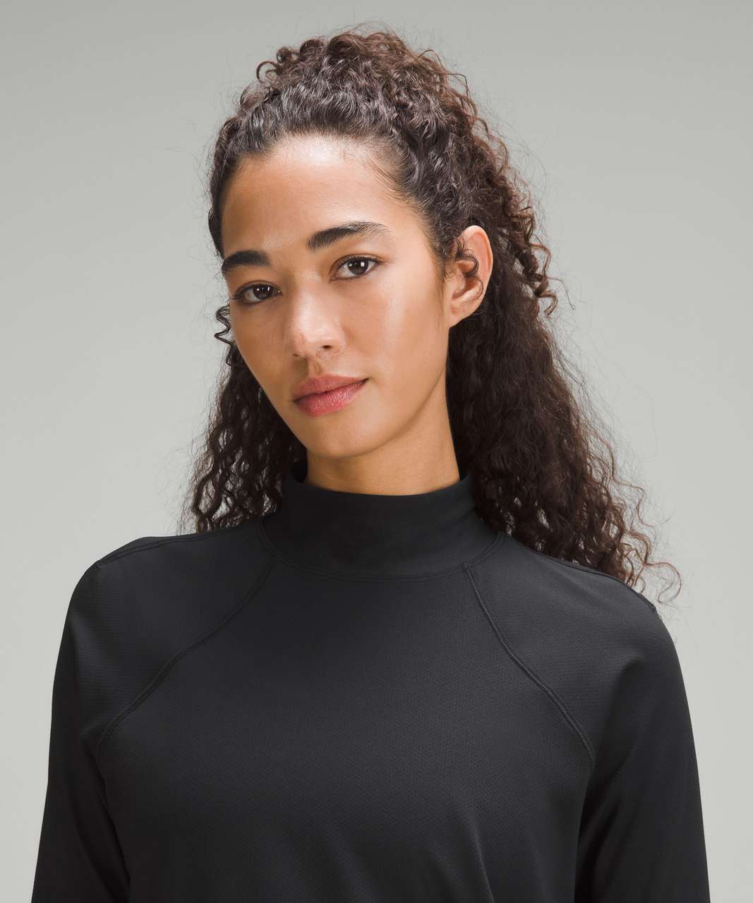 Lululemon High-Coverage Training Long-Sleeve Shirt - Black - lulu