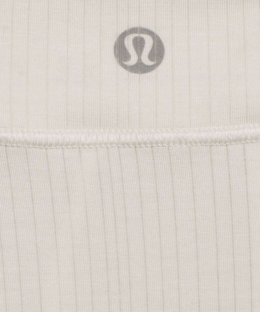 Lululemon UnderEase High-Waist Ribbed Brief - Bone / RIB - lulu fanatics