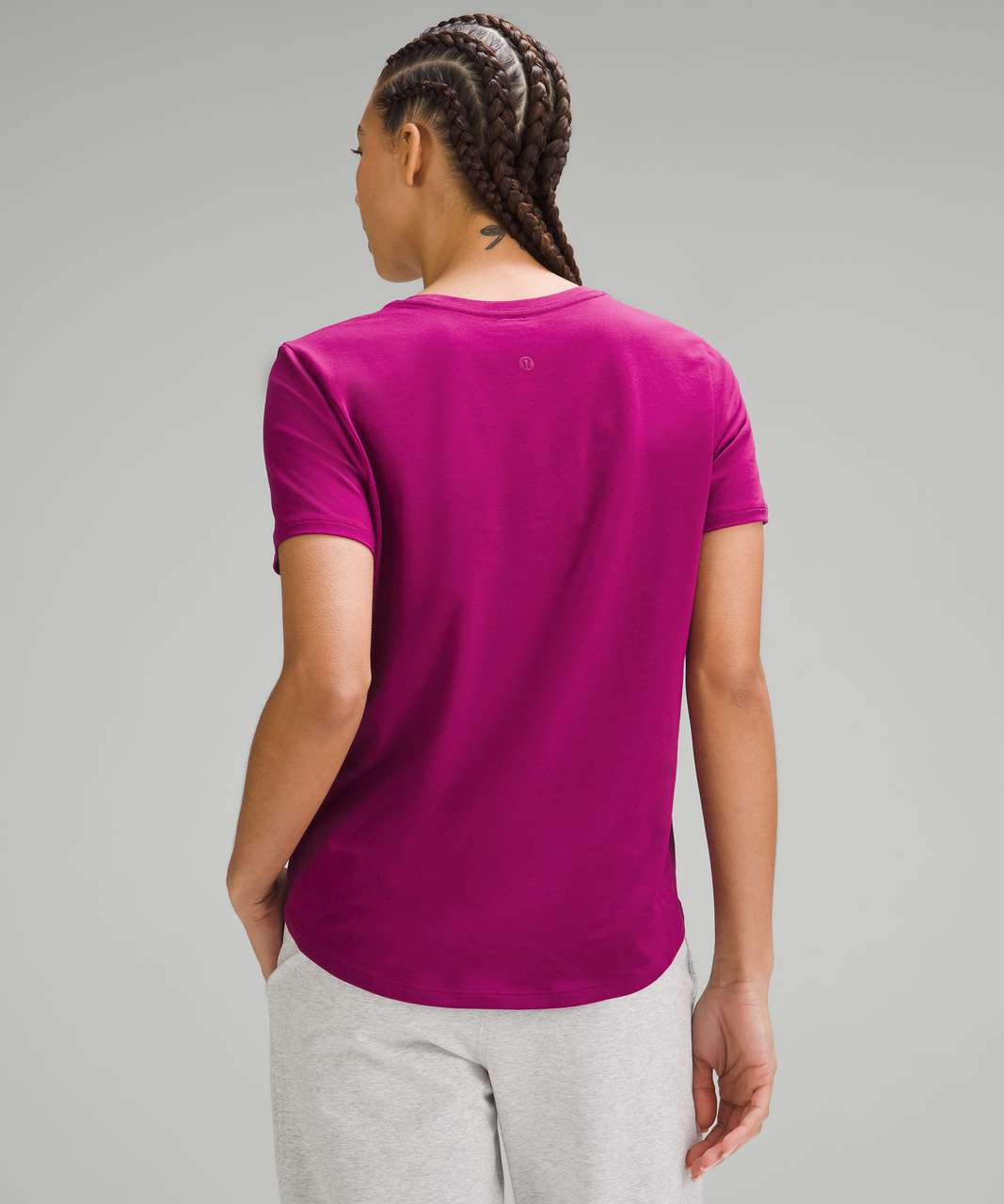 Lululemon Love V-Neck T-Shirt - Magenta Purple