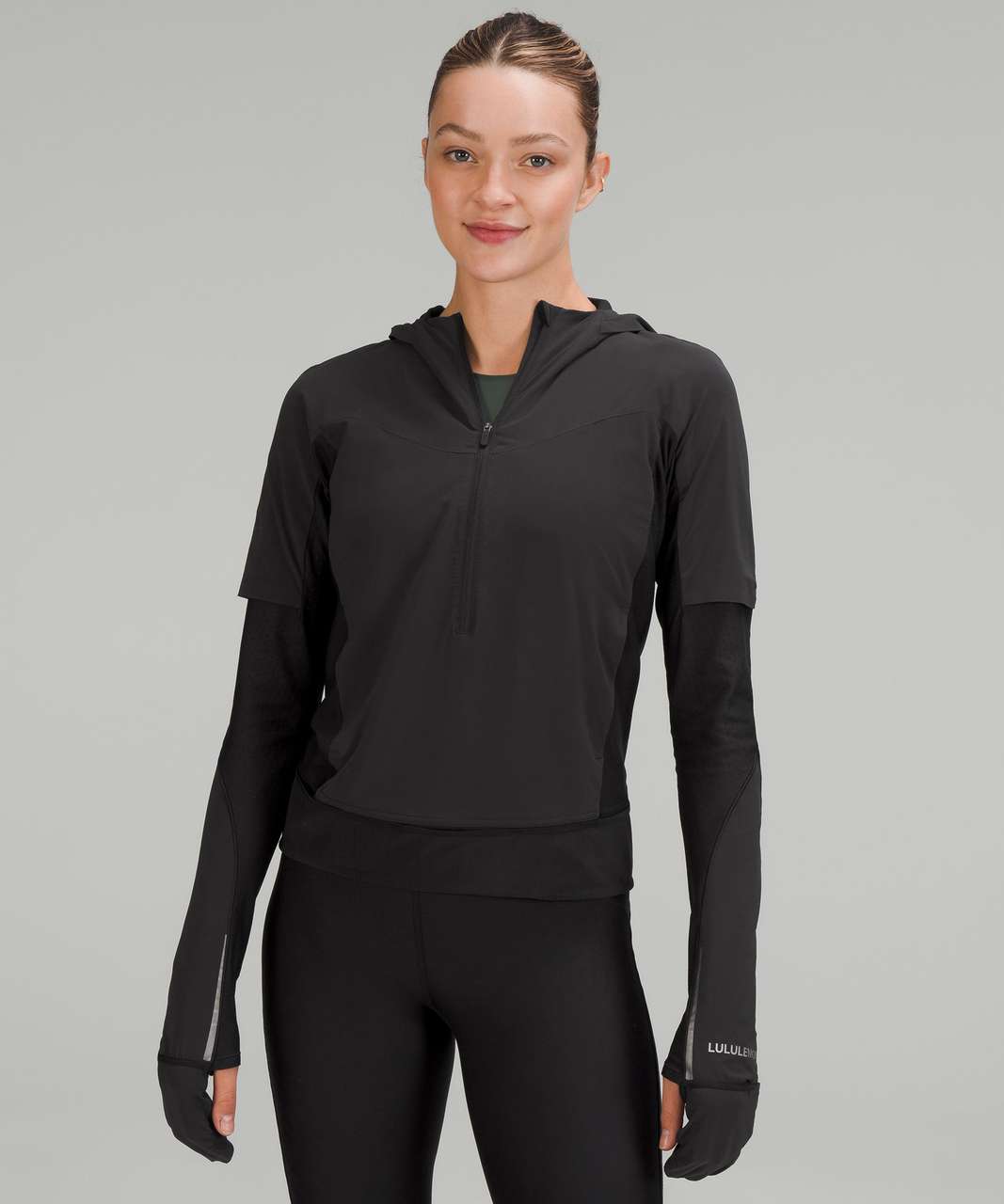 Lululemon SenseKnit Composite Running Jacket - Black