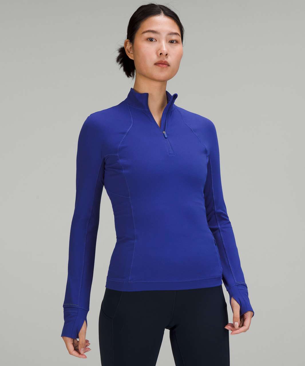 Lululemon Its Rulu Run Half Zip - Ripened Raspberry - lulu fanatics