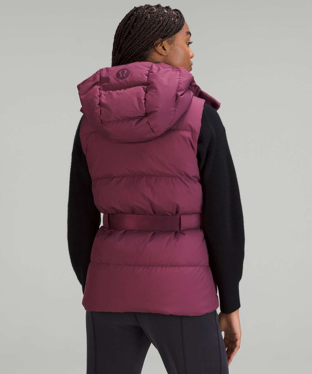 Lululemon Wunder Puff Waist Vest - Cassis