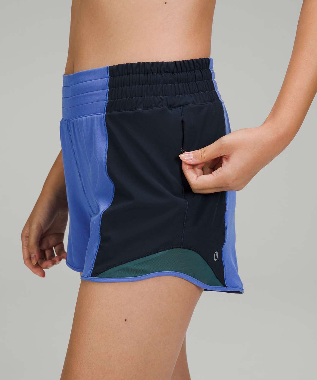 Lululemon Hotty Hot High Rise Gym Shorts Wild Indigo Blue 12 NWT - $71 New  With Tags - From Marie