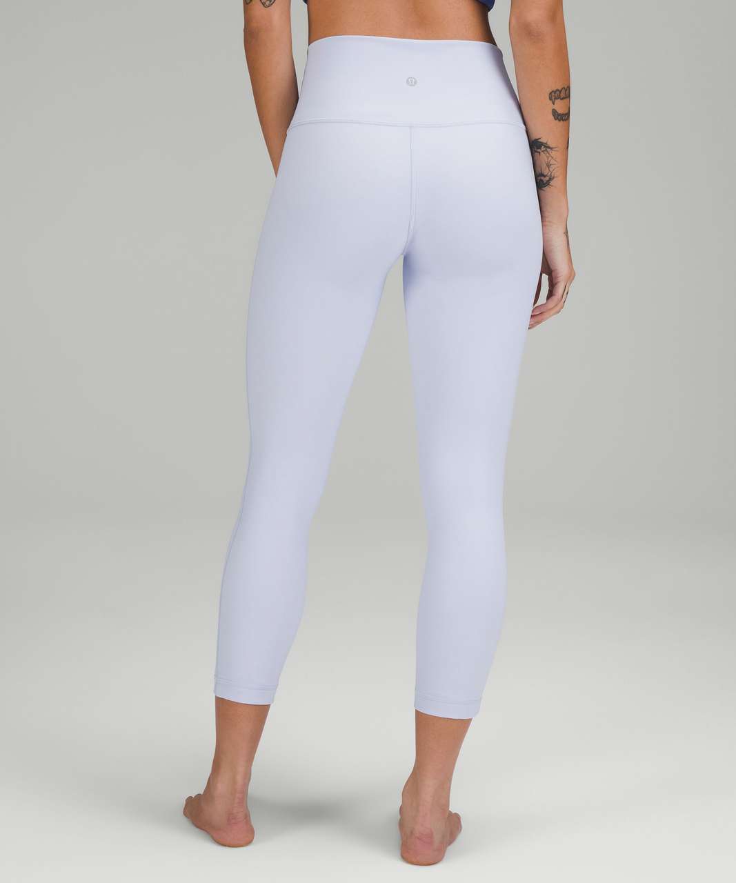 Lululemon Wunder Under High-Rise Crop 23" *Full-On Luxtreme - Pastel Blue